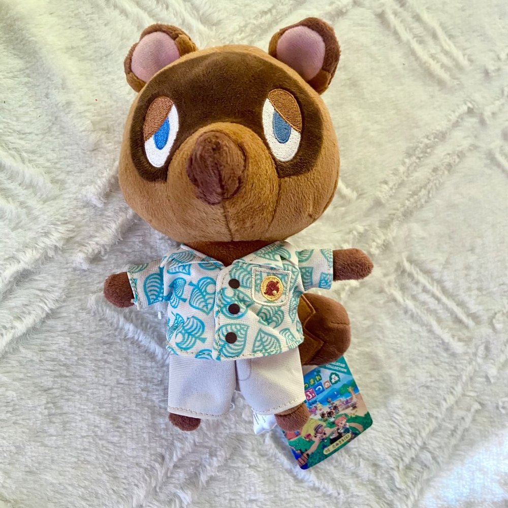 Tom Nook Animal Crossing Nintendo Plush with Tag Mitsukoshi Little Buddy